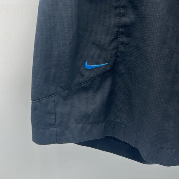 VINTAGE NIKE Y2K SWIM TRUNKS SHORT MENS SIZE LARGE BLACK - Picture 2 of 10